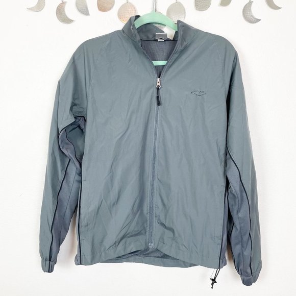C9 by Champion Woman's Sz S Gray Vented Running Windbreaker Jacket - Picture 1 of 6